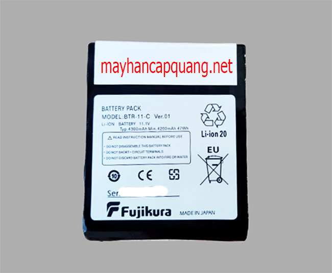 Pin máy hàn cáp quang Fujikura 21S chính hãng