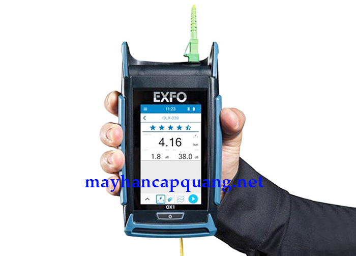 Ưu điểm của máy đo cáp quang vạn năng EXFO OX1 Explorer